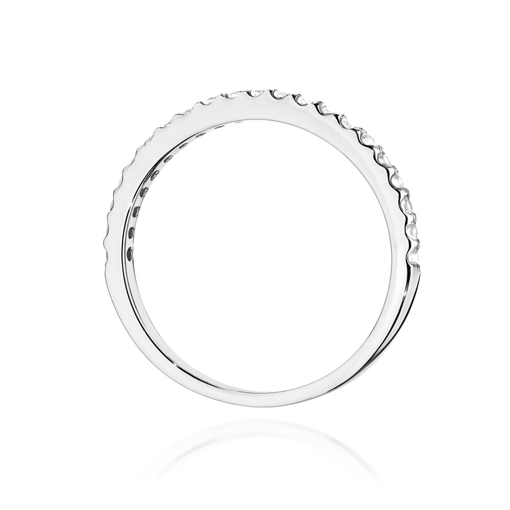 Inel Aur 9K cu Diamante de Laborator 0.18 ct