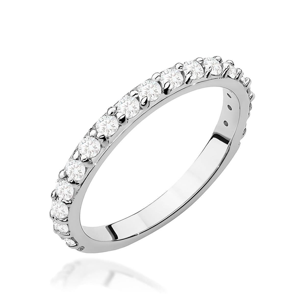 Inel Aur 9K cu Diamante de Laborator 0.34 ct