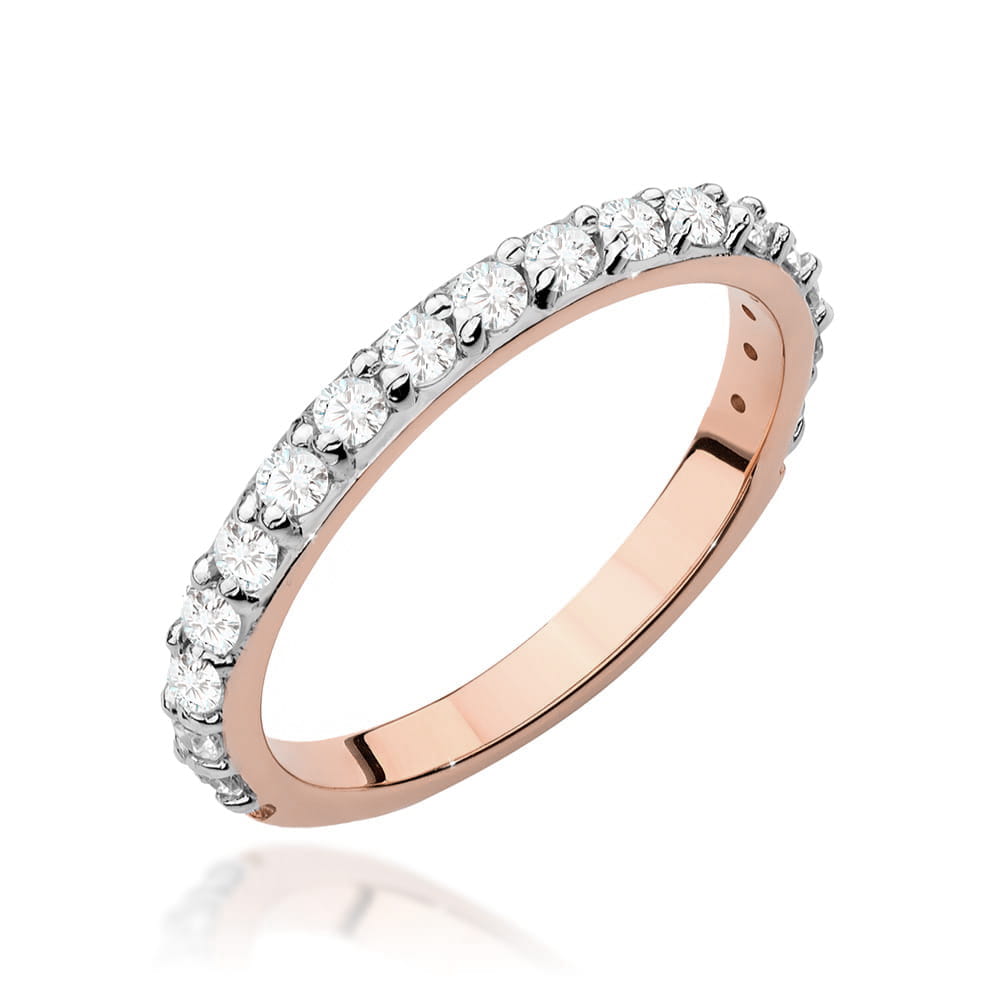 Inel Aur 14K W0532 Diamante Lab-Crescute 0.34ct