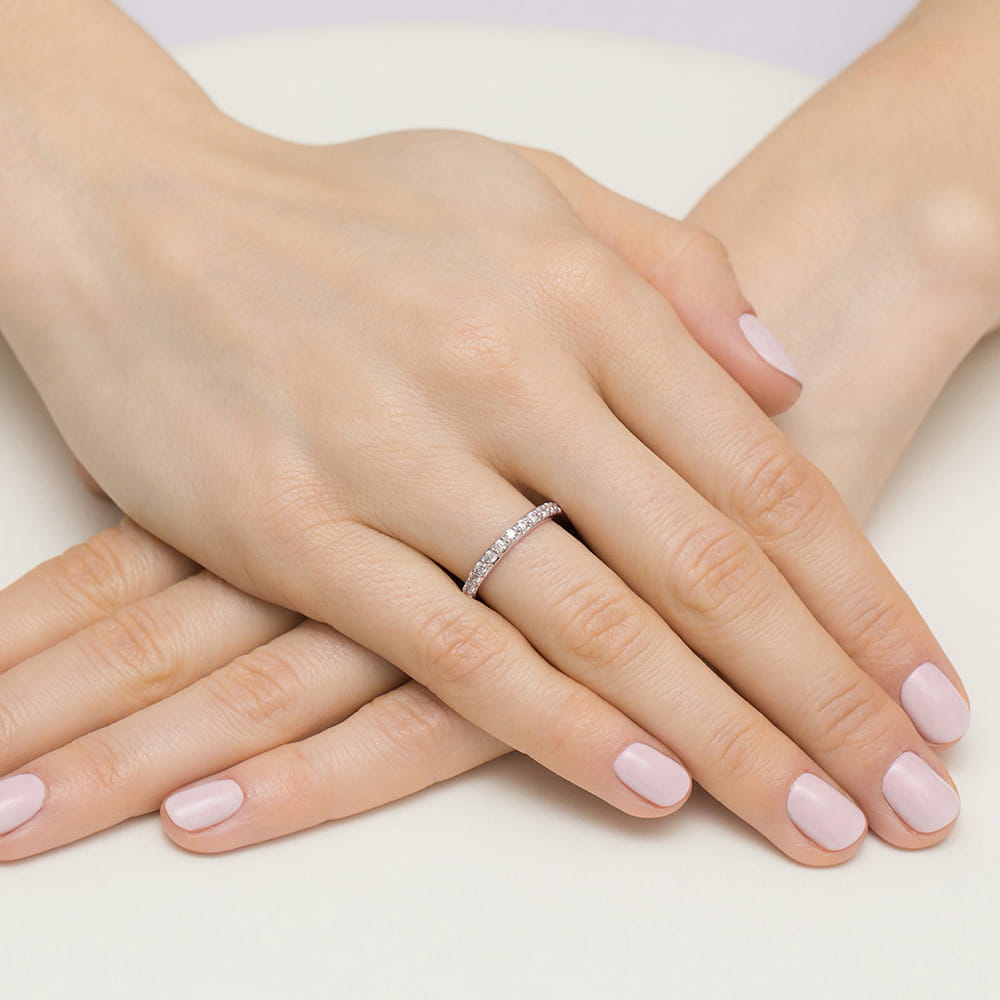 Inel Aur 14K W0532 Diamante Lab-Crescute 0.34ct