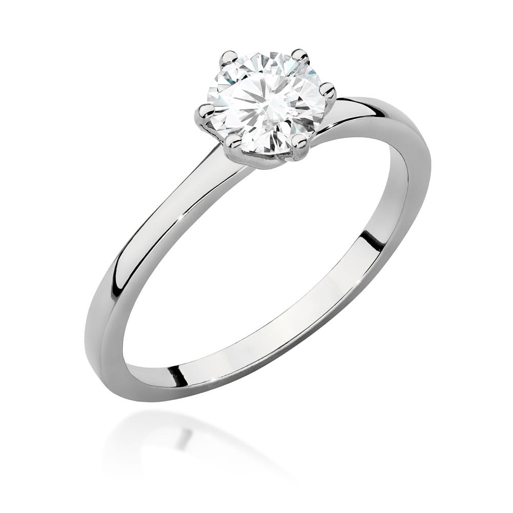 Inel Aur 9K cu Diamant Natural 0.70 ct