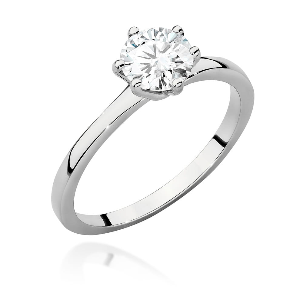 Inel Aur 9K cu Diamant Natural 1.00 ct