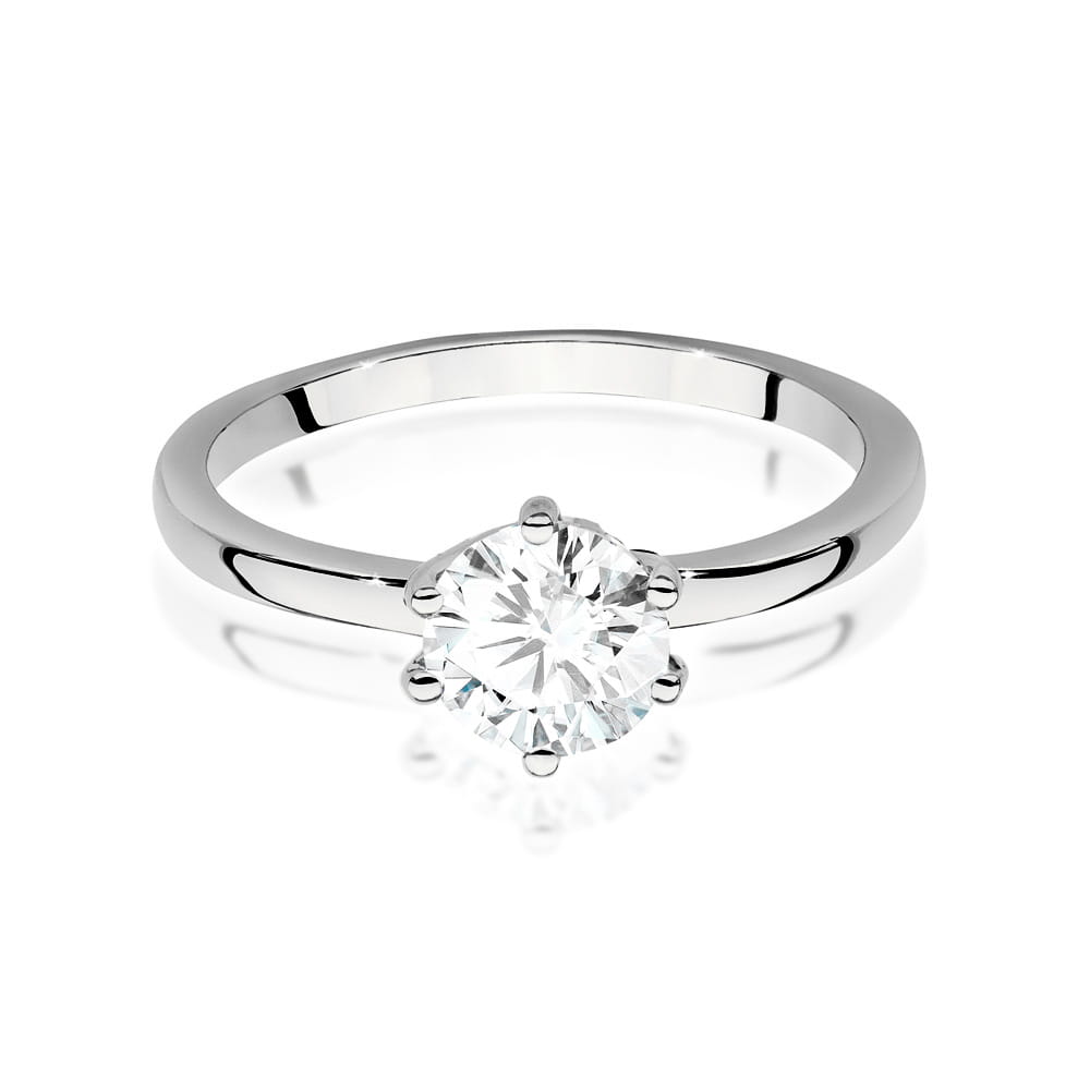 Inel Aur 9K cu Diamant Natural 1.00 ct