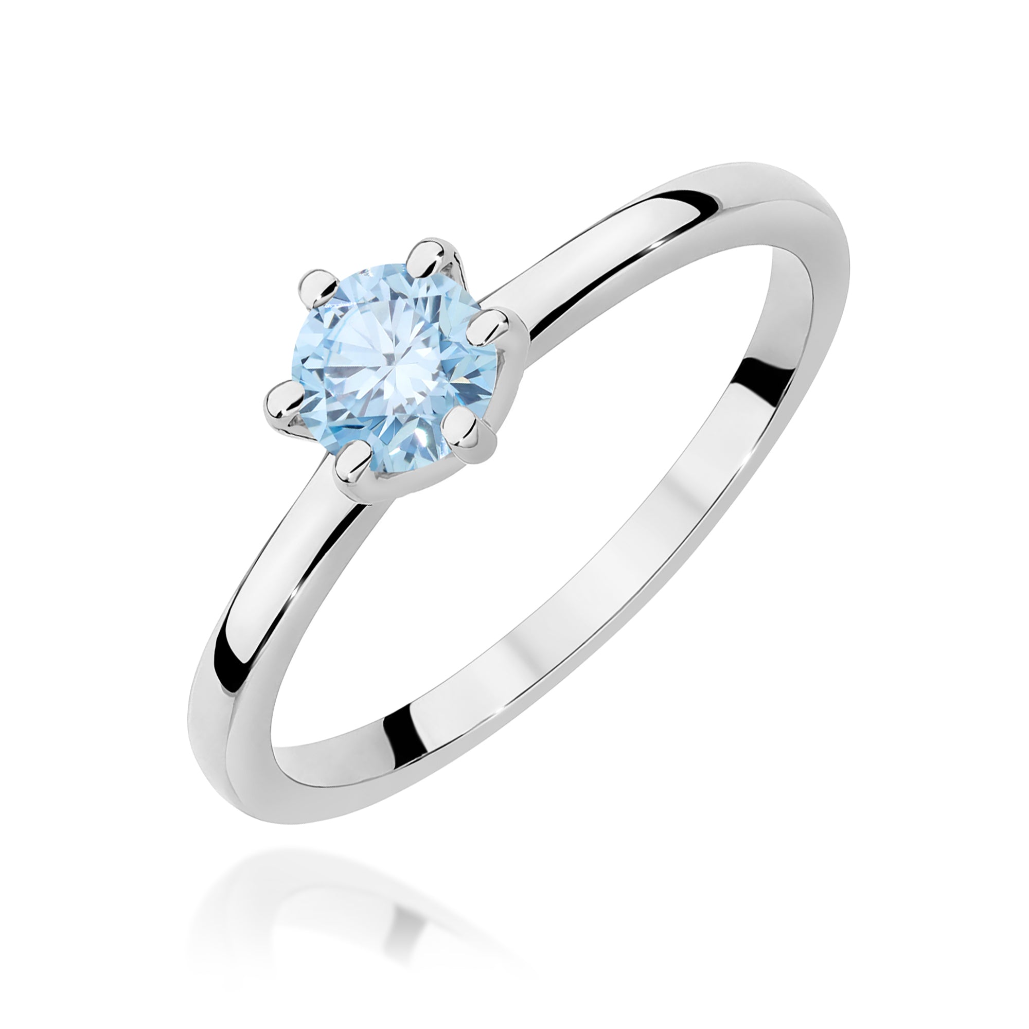 Inel Aur 9K cu Diamant Natural 0.50 ct