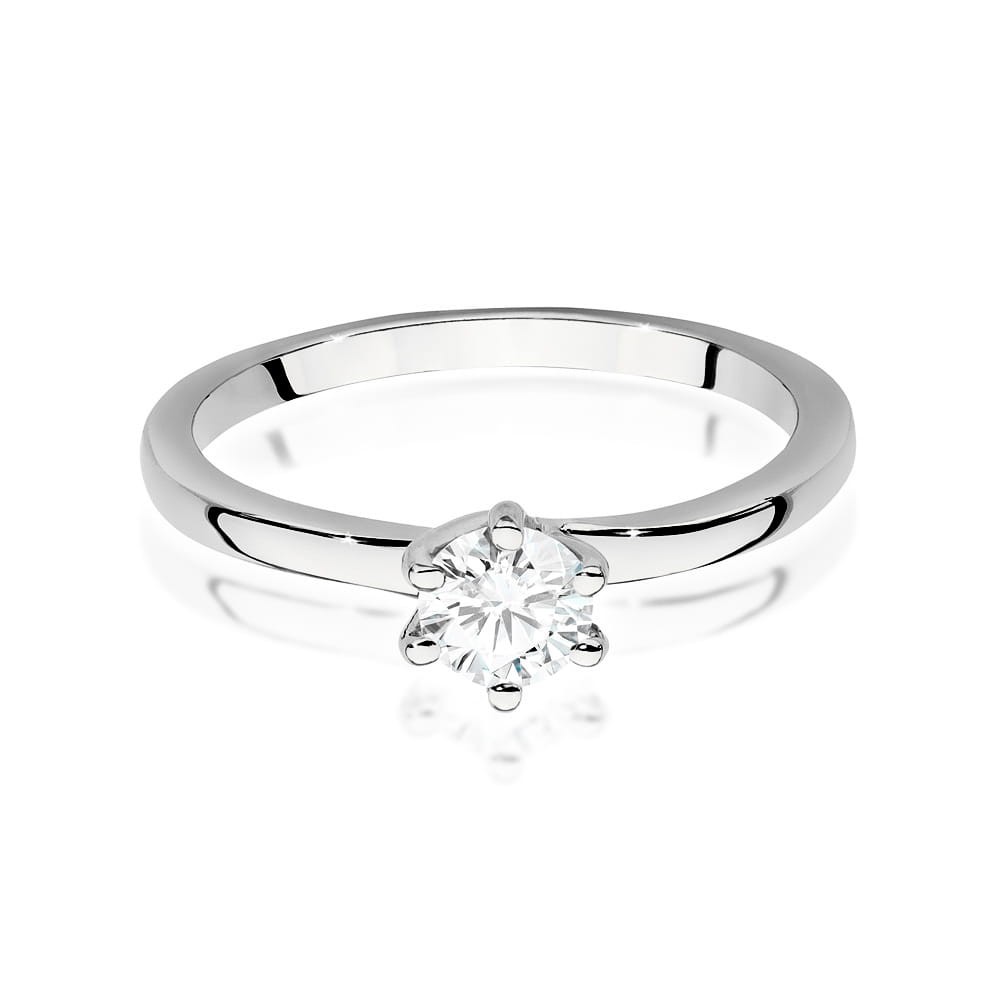 Inel Aur 9K cu Diamant de Laborator 0.40 ct