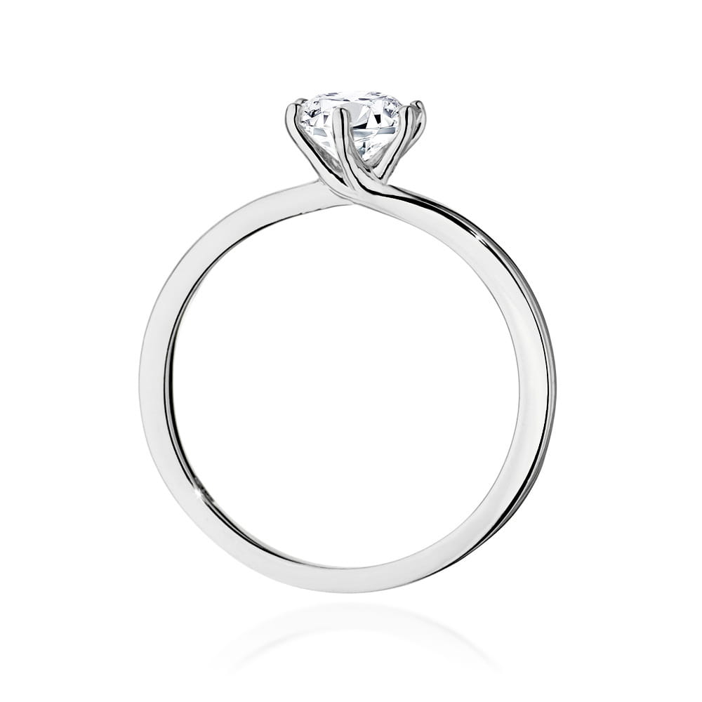 Inel Aur 9K cu Diamant de Laborator 0.70 ct