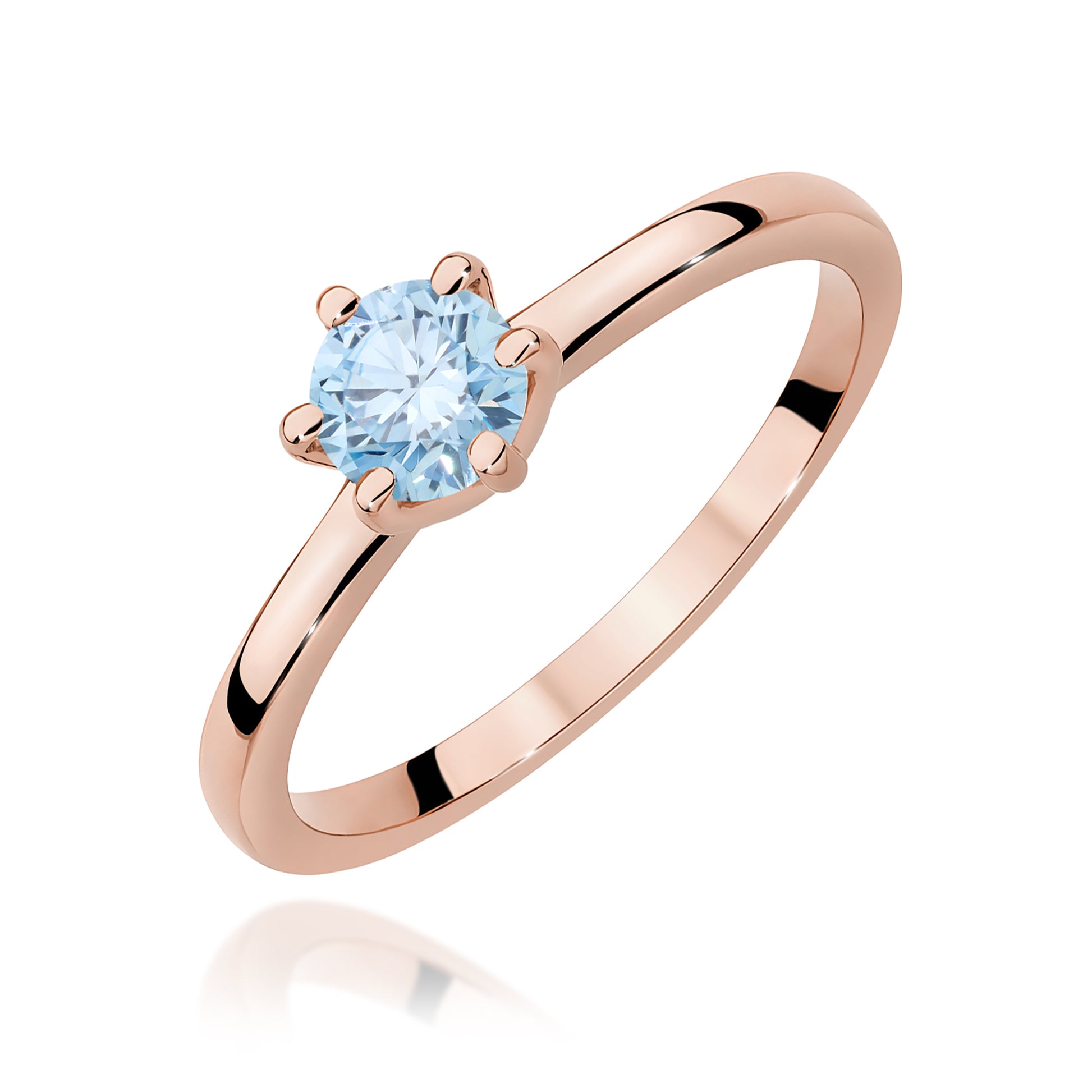 Inel Aur 14K cu Diamant Natural 0.50 ct