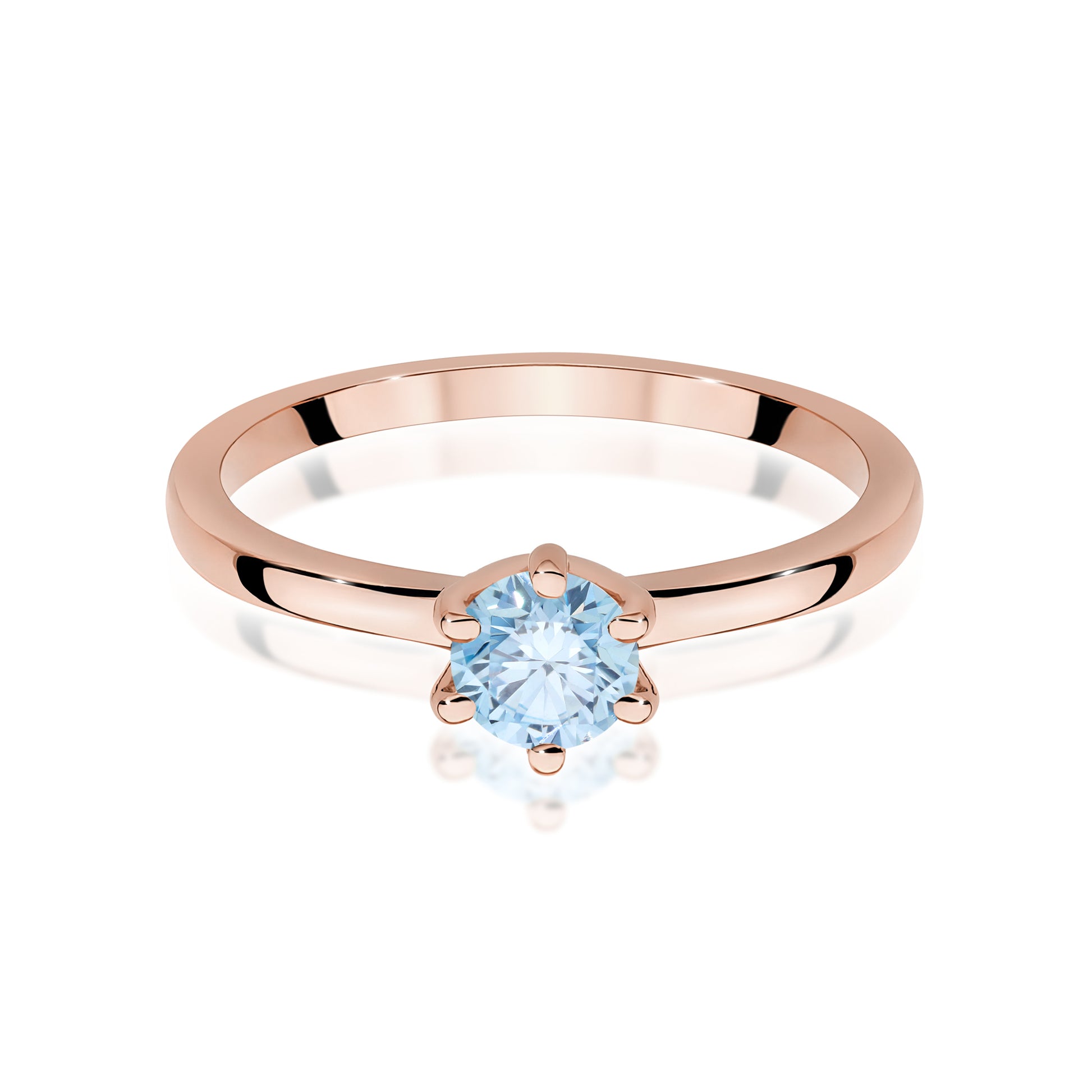 Inel Aur 14K cu Diamant Natural 0.50 ct