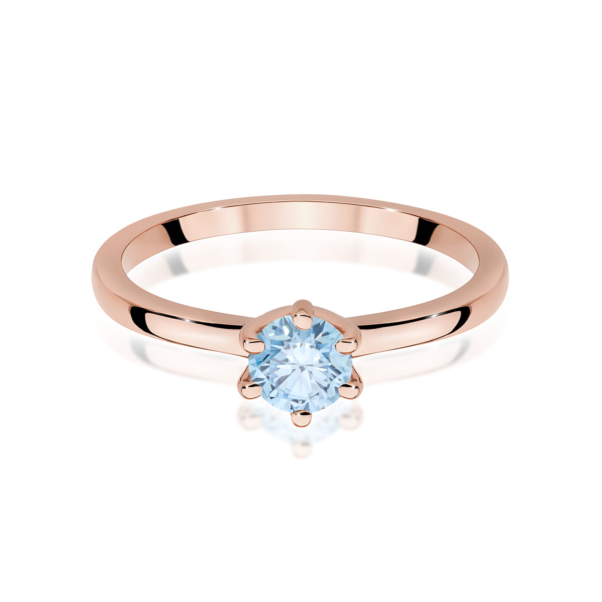 Inel Aur 14K cu Diamant Natural 0.50 ct