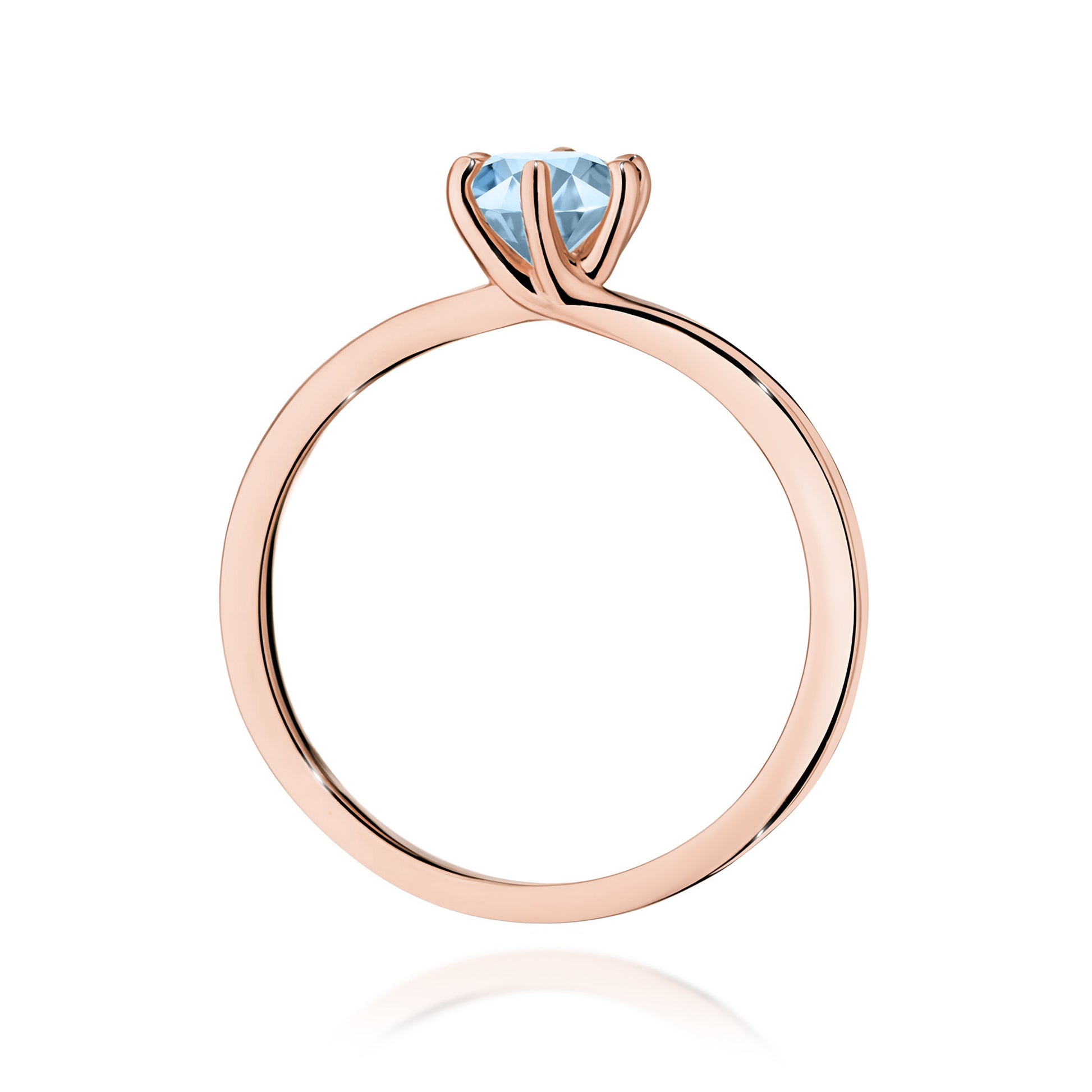 Inel Aur 14K cu Diamant Natural 0.50 ct