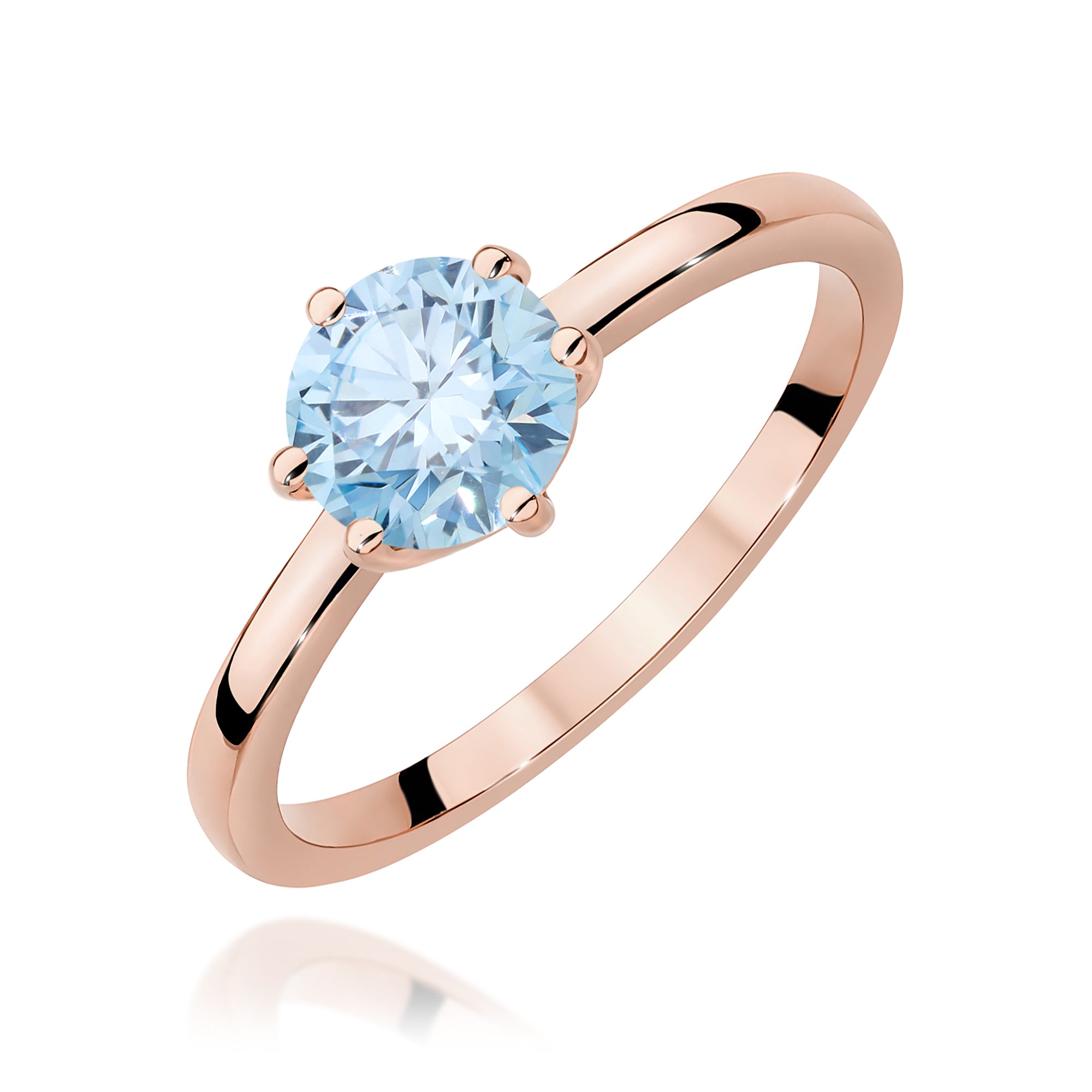 Inel Aur 14K cu Diamant Natural 1.00 ct