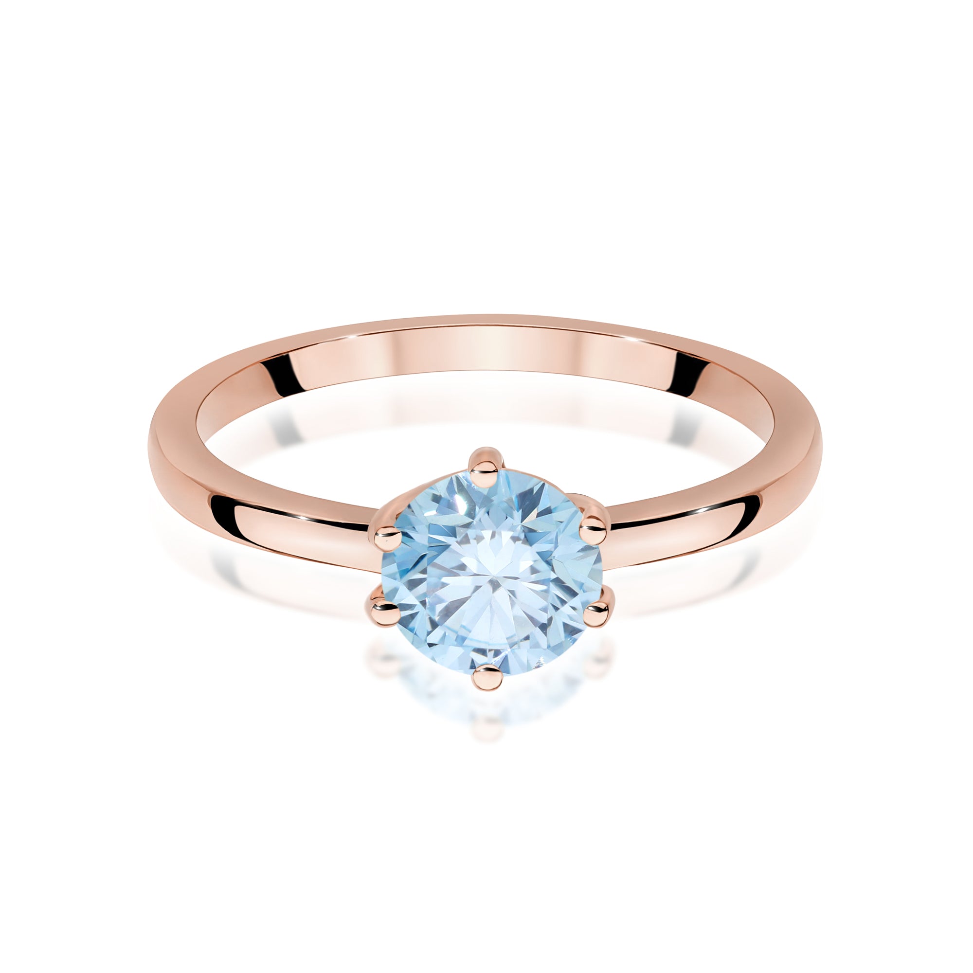 Inel Aur 14K cu Diamant Natural 1.00 ct