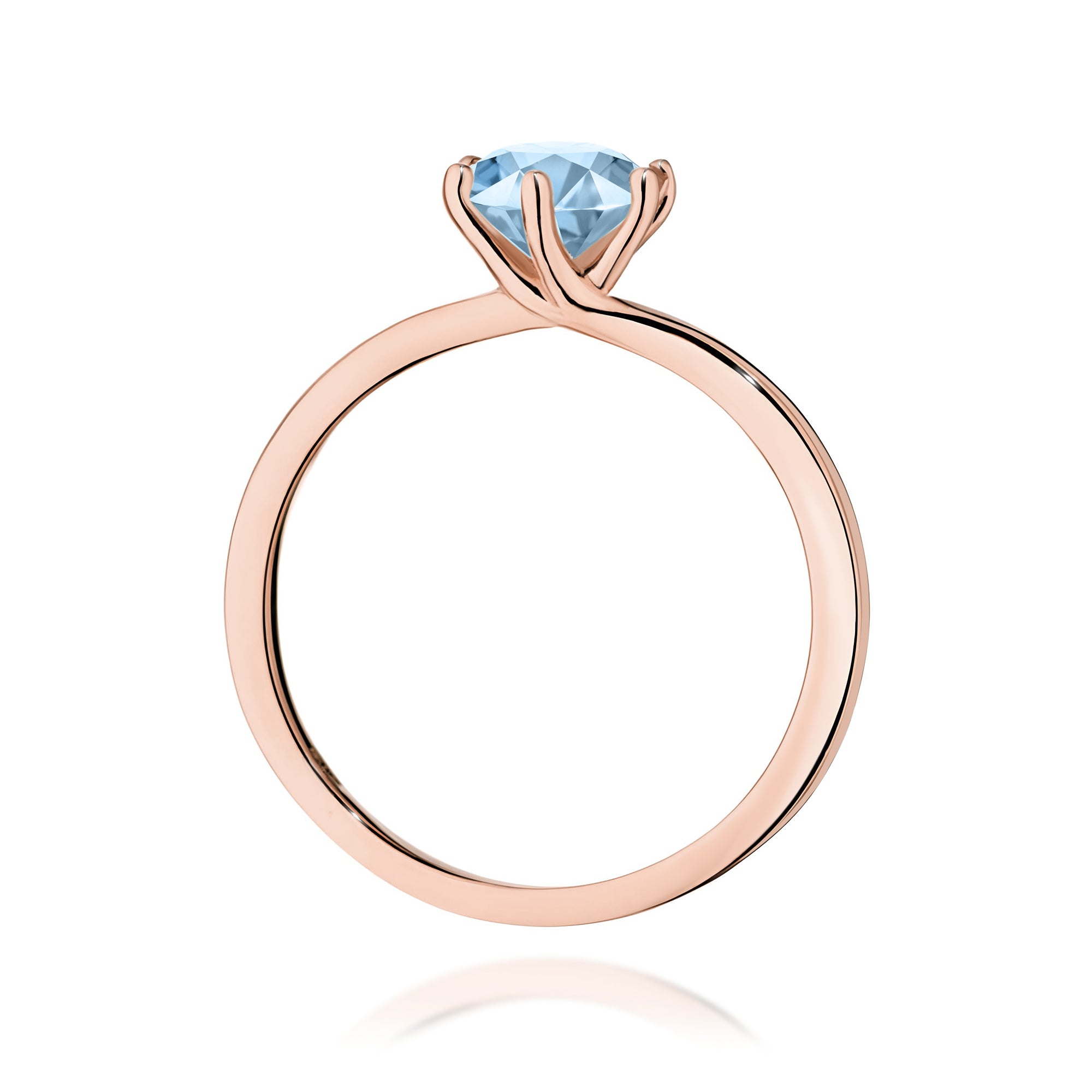 Inel Aur 14K cu Diamant Natural 1.00 ct