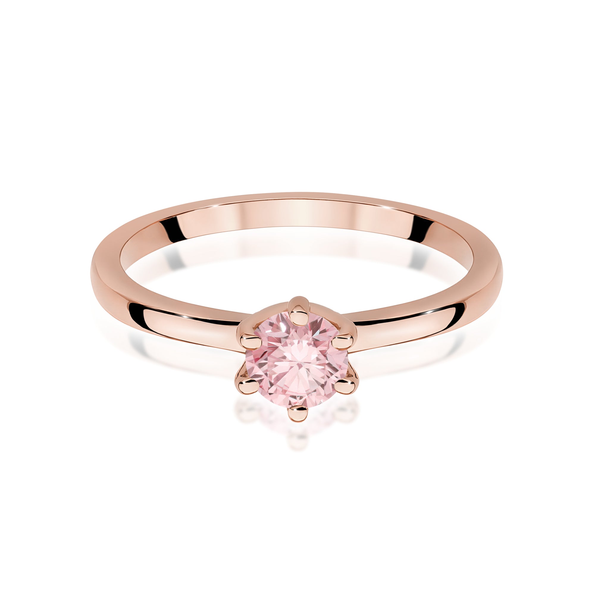Inel Aur 14K cu Diamant Natural 0.50 ct