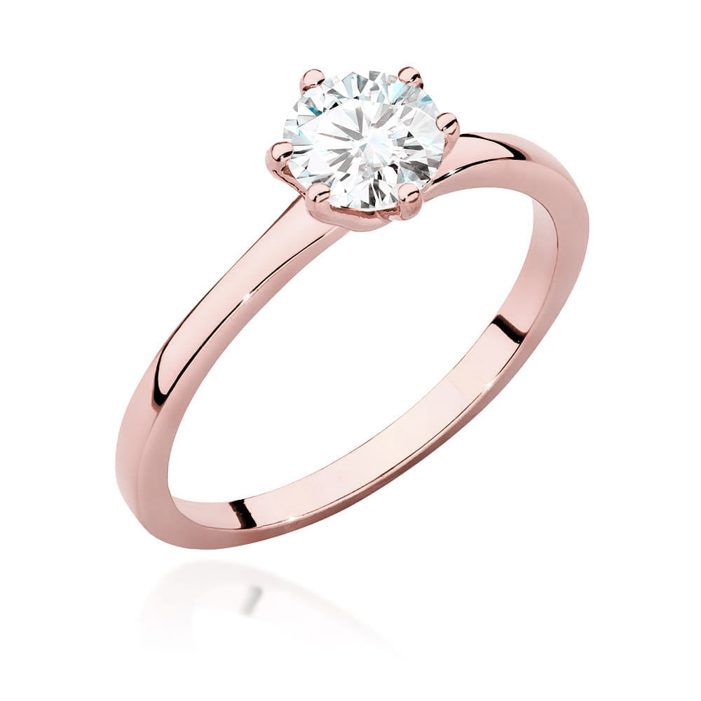 Inel Aur 14K cu Diamante de Laborator 0.70 ct