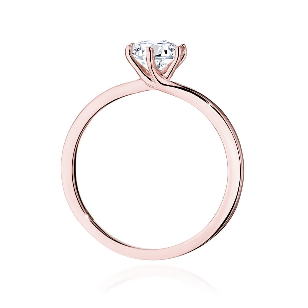 Inel Aur 14K cu Diamante de Laborator 0.70 ct