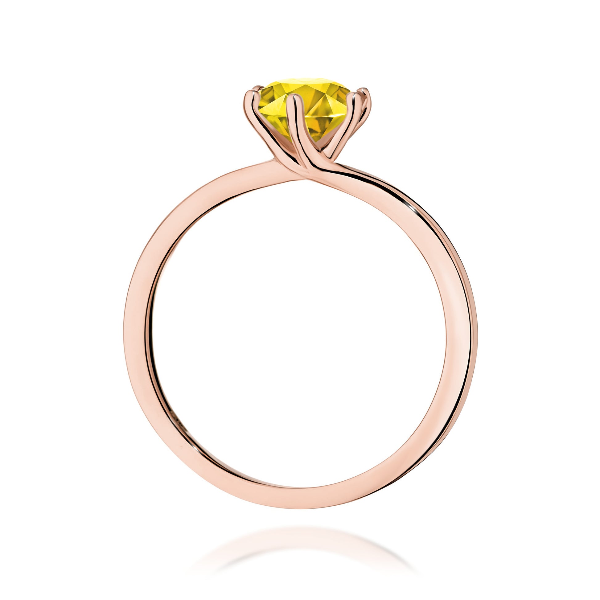 Inel Aur 14K cu Diamant Natural 1.00 ct