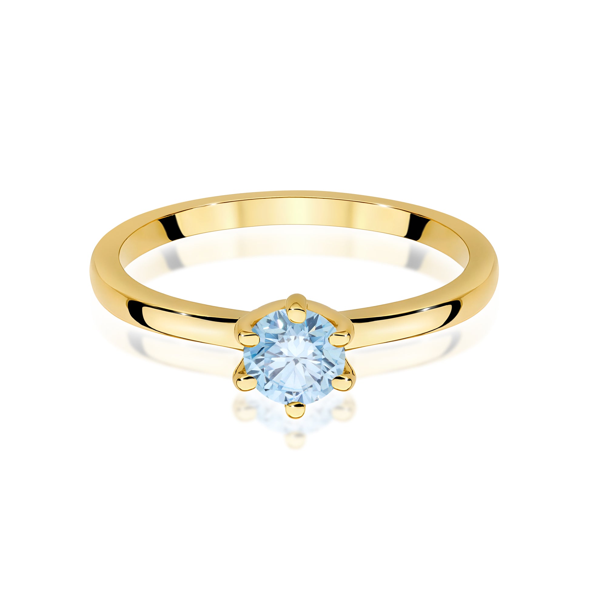 Inel Aur 14K cu Diamant Natural 0.50 ct