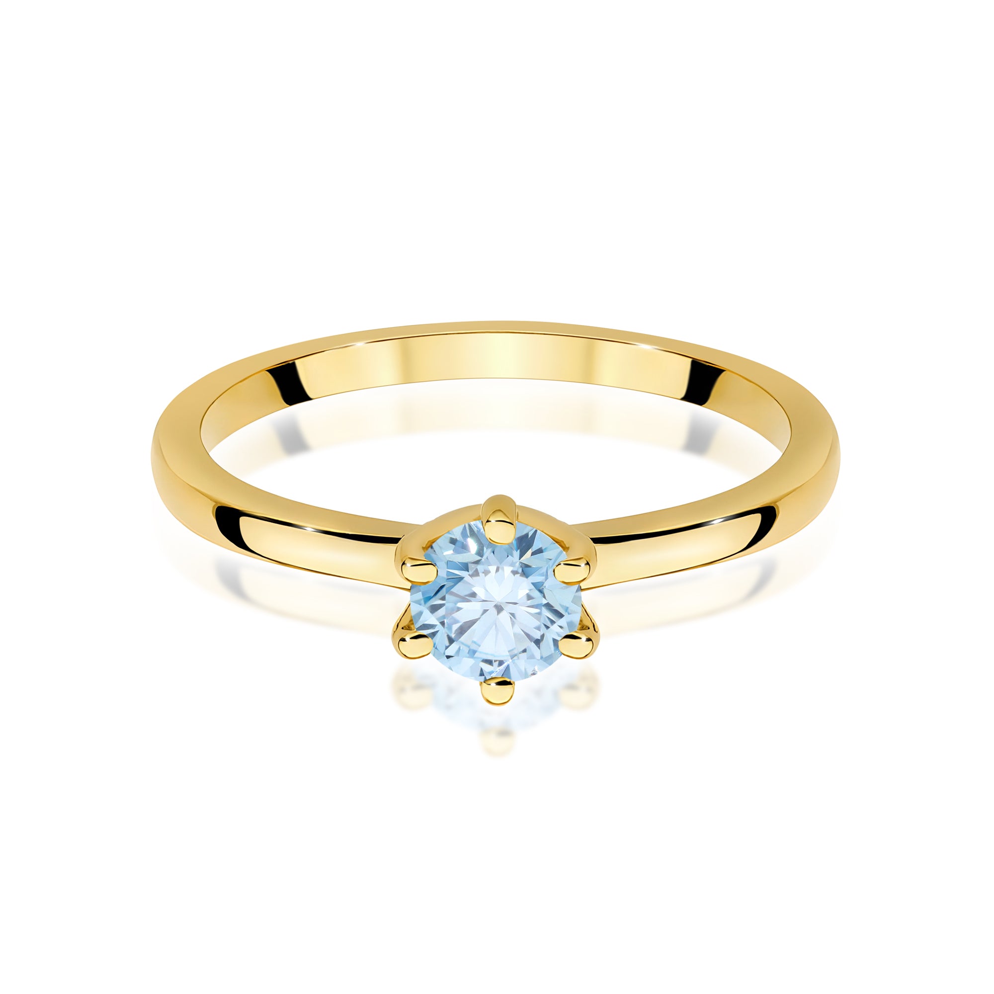 Inel Aur 14K cu Diamant Natural 0.50 ct