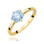 Inel Aur 14K cu Diamant Natural 1.00 ct