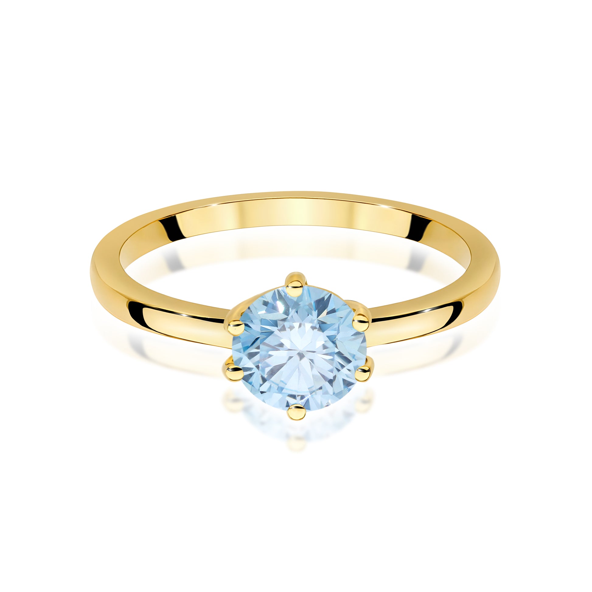 Inel Aur 14K cu Diamant Natural 1.00 ct
