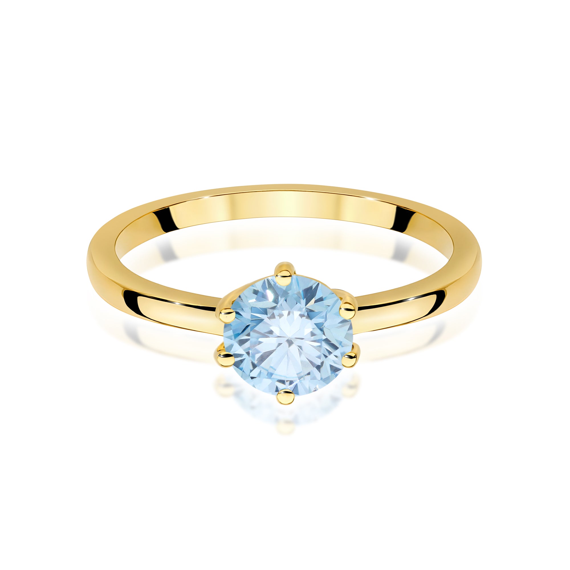 Inel Aur 14K cu Diamant Natural 1.00 ct