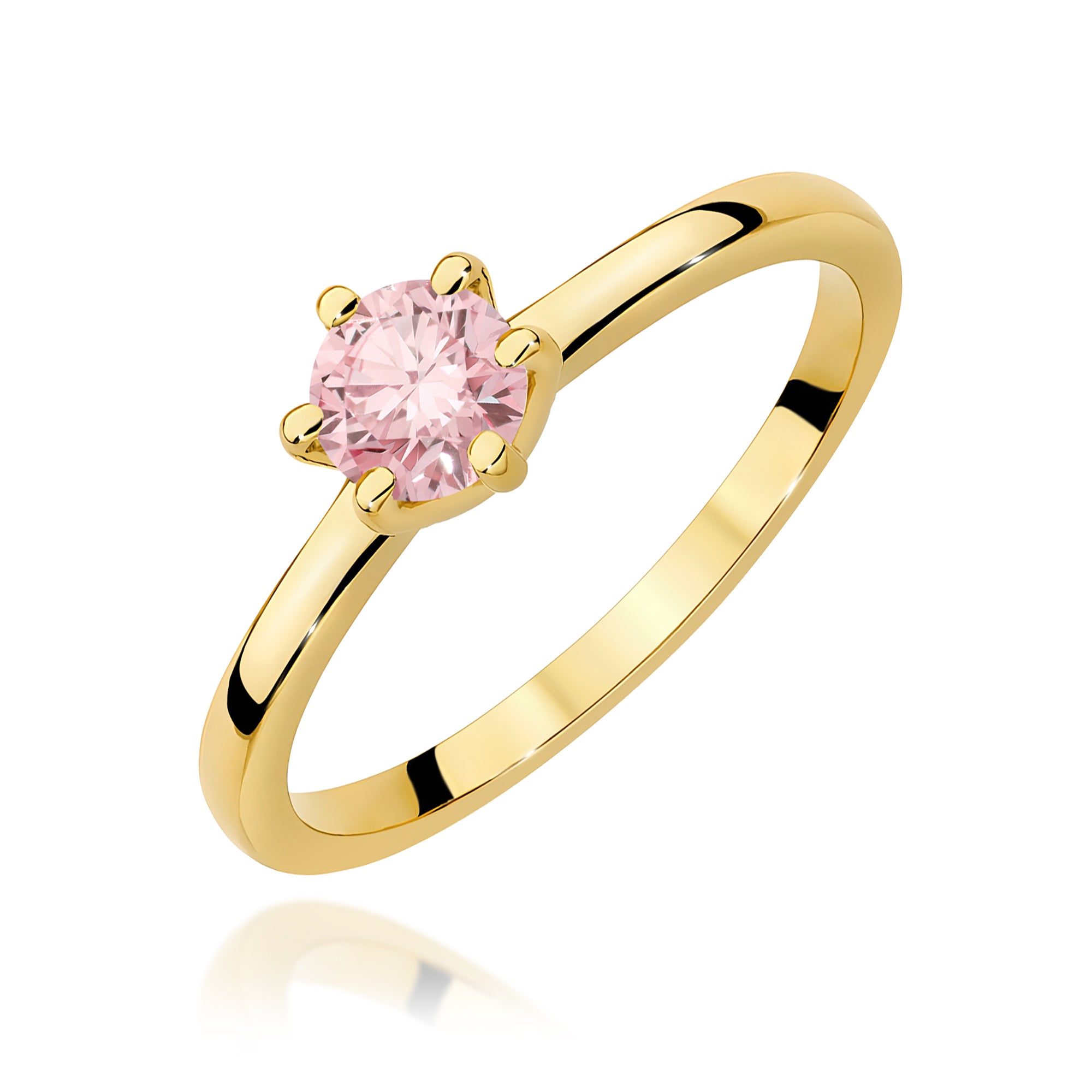 Inel Aur 14K cu Diamant Natural 0.50 ct