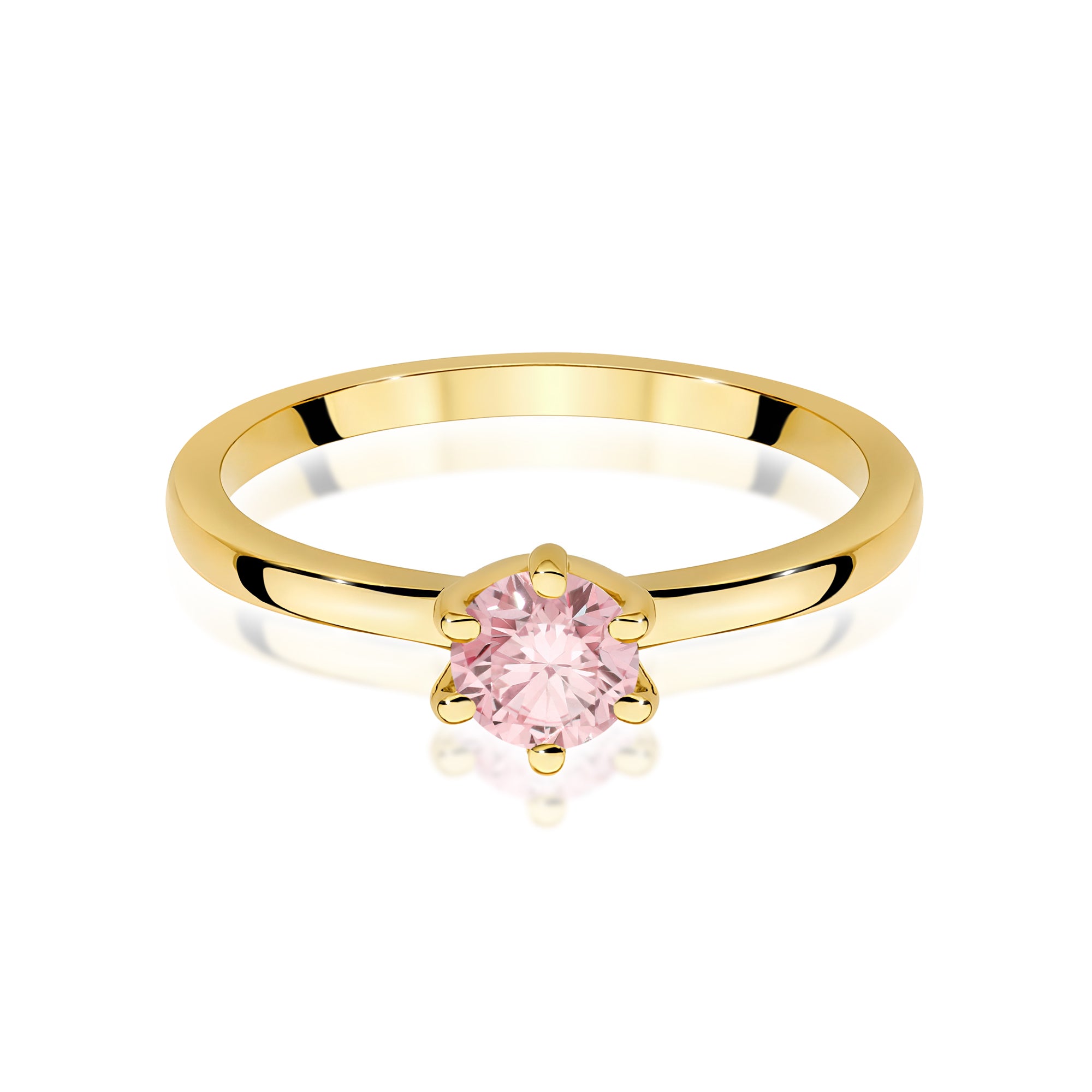 Inel Aur 14K cu Diamant Natural 0.50 ct
