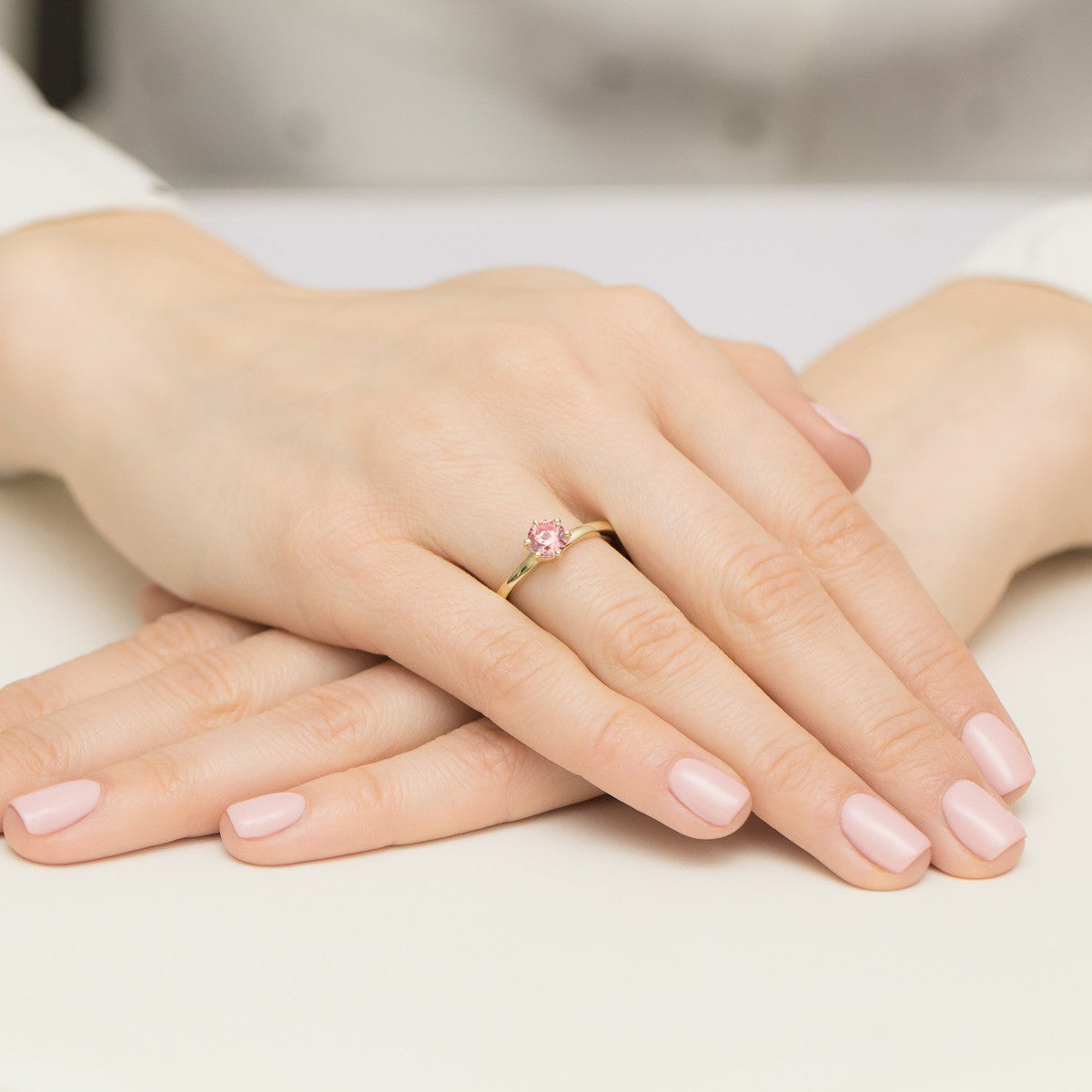 Inel Aur 14K cu Diamant Natural 0.50 ct