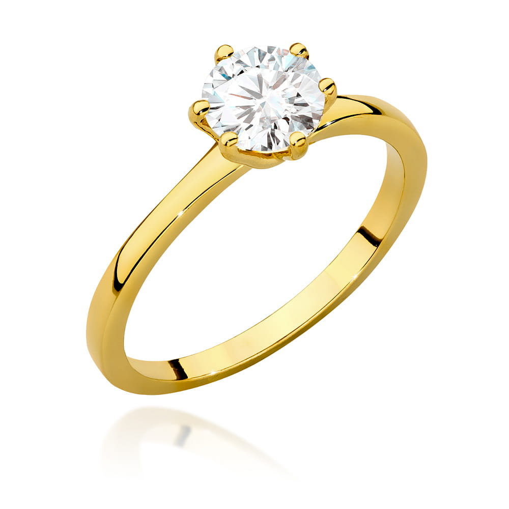 Inel Aur 14K cu Diamante de Laborator 1.00 ct