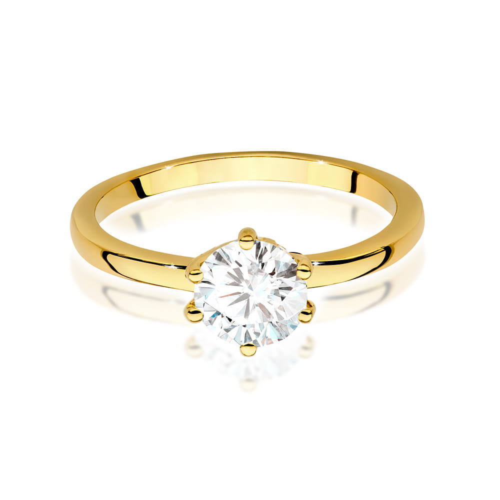 Inel Aur 14K cu Diamante de Laborator 1.00 ct