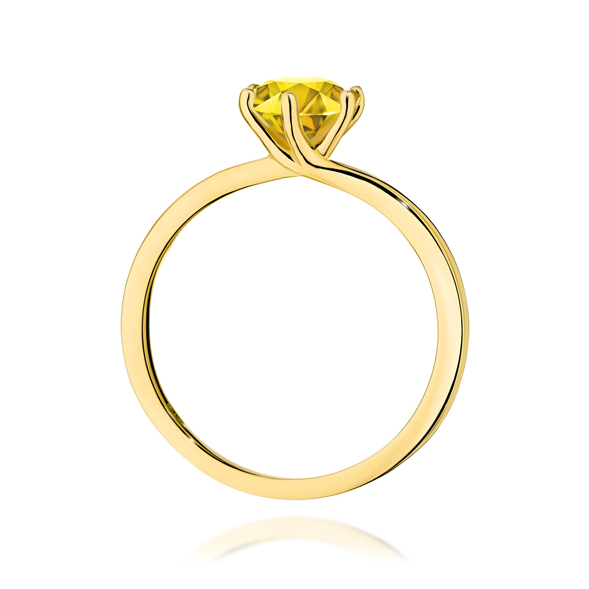Inel Aur 14K cu Diamant Natural 1.00 ct