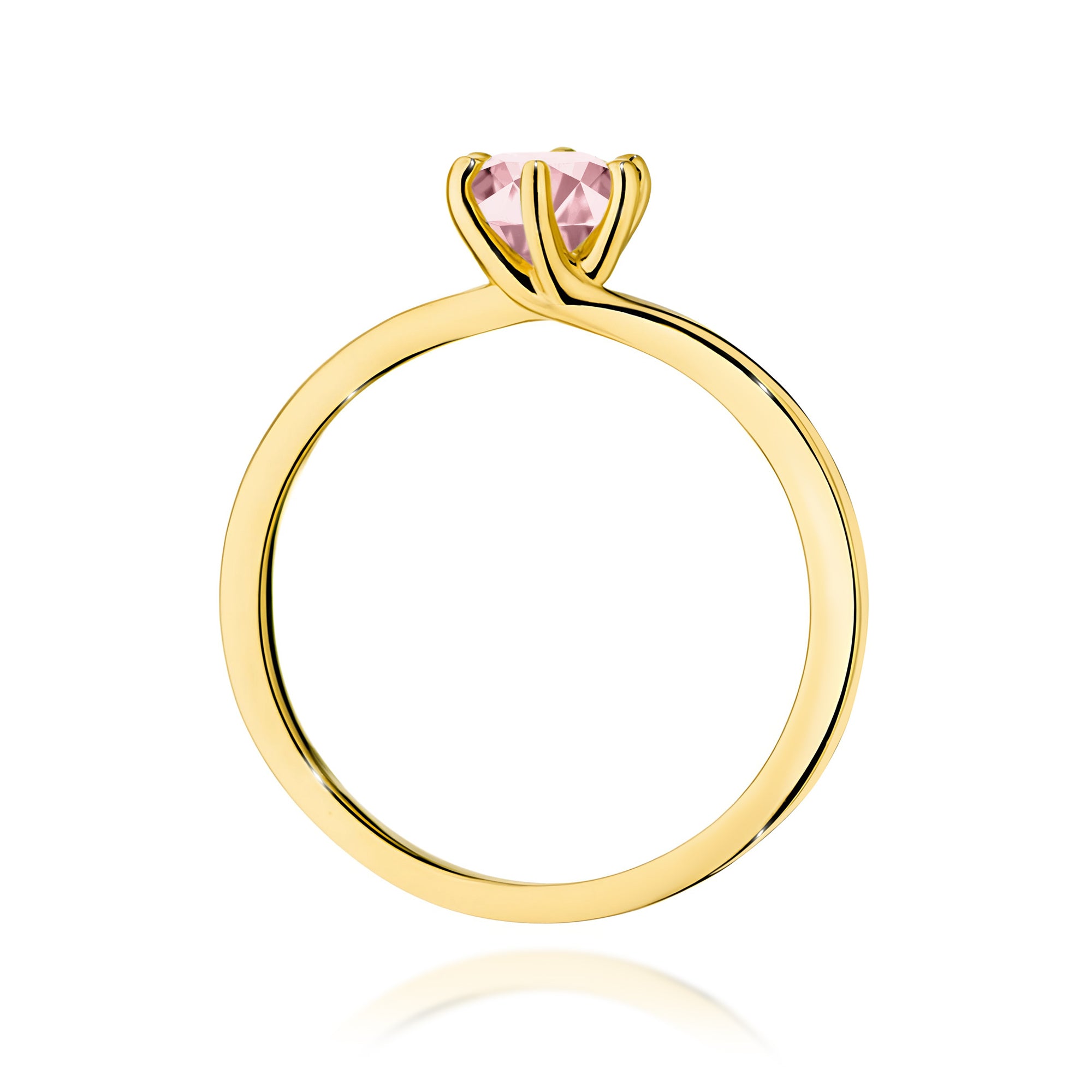Inel Aur 9K cu Diamant Natural 0.50 ct