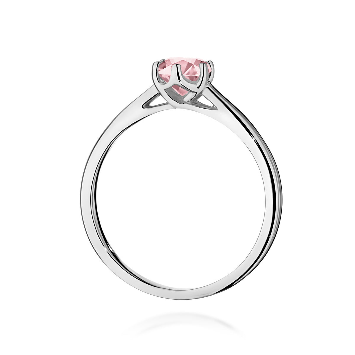 Inel Aur 14K cu Diamant Roz de Laborator 0.50 ct