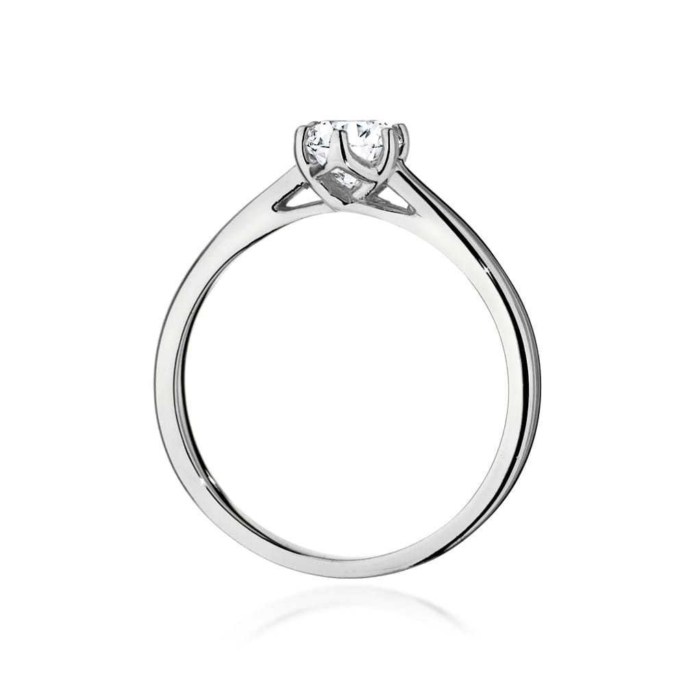 Inel Aur 9K cu Diamant Natural 0.40 ct