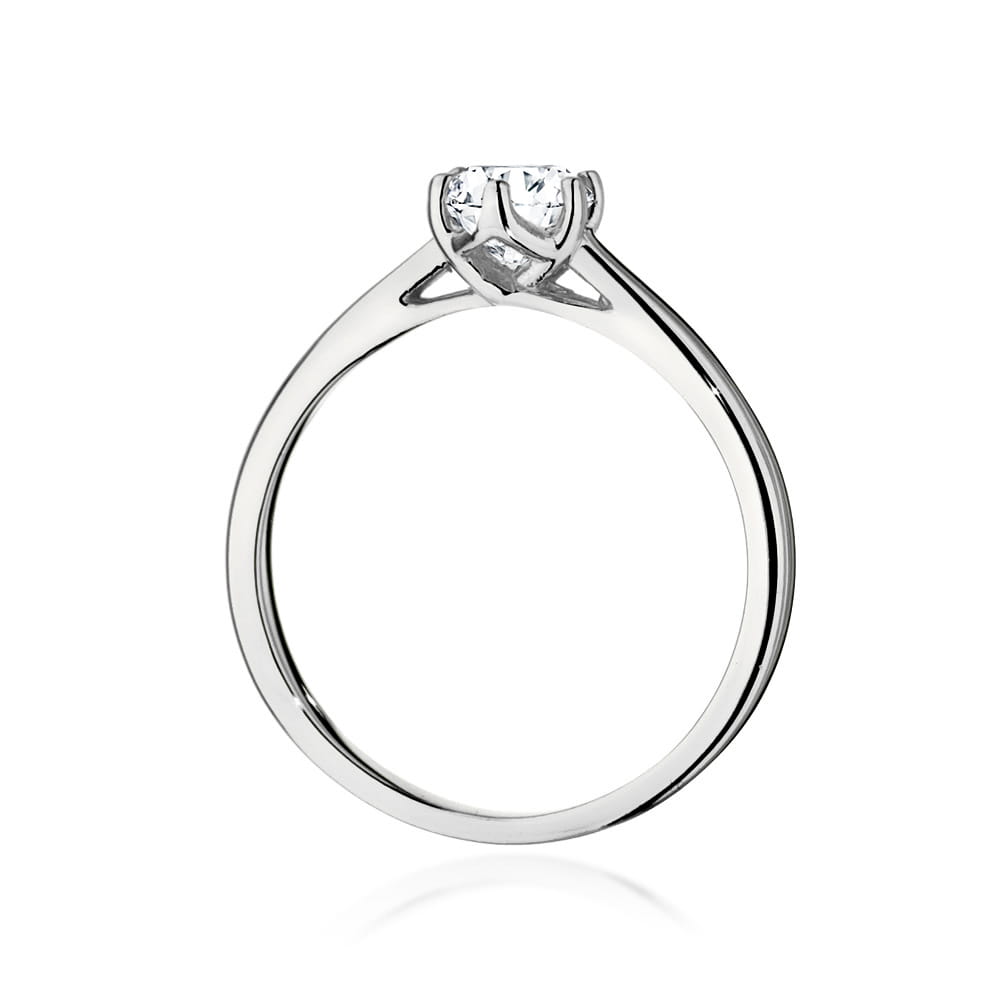 Inel Aur 9K cu Diamant Natural 0.50 ct
