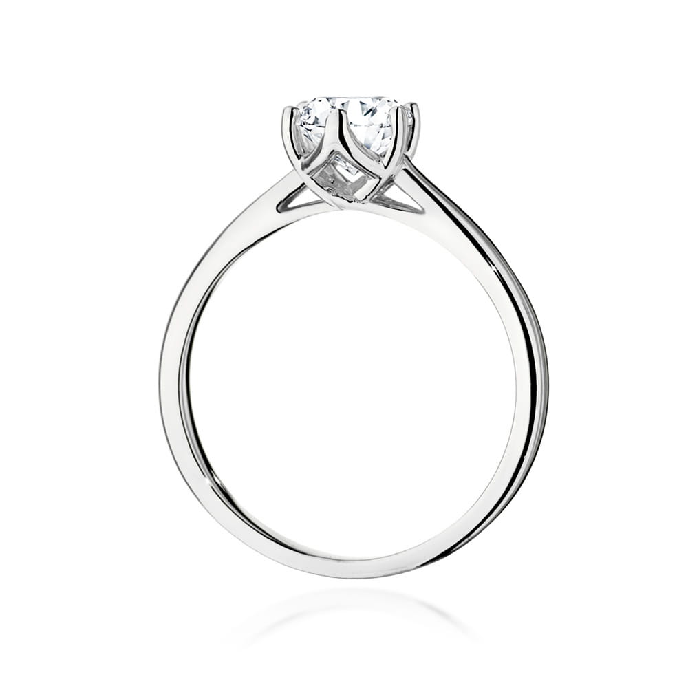 Inel Aur 9K cu Diamant Natural 0.70 ct