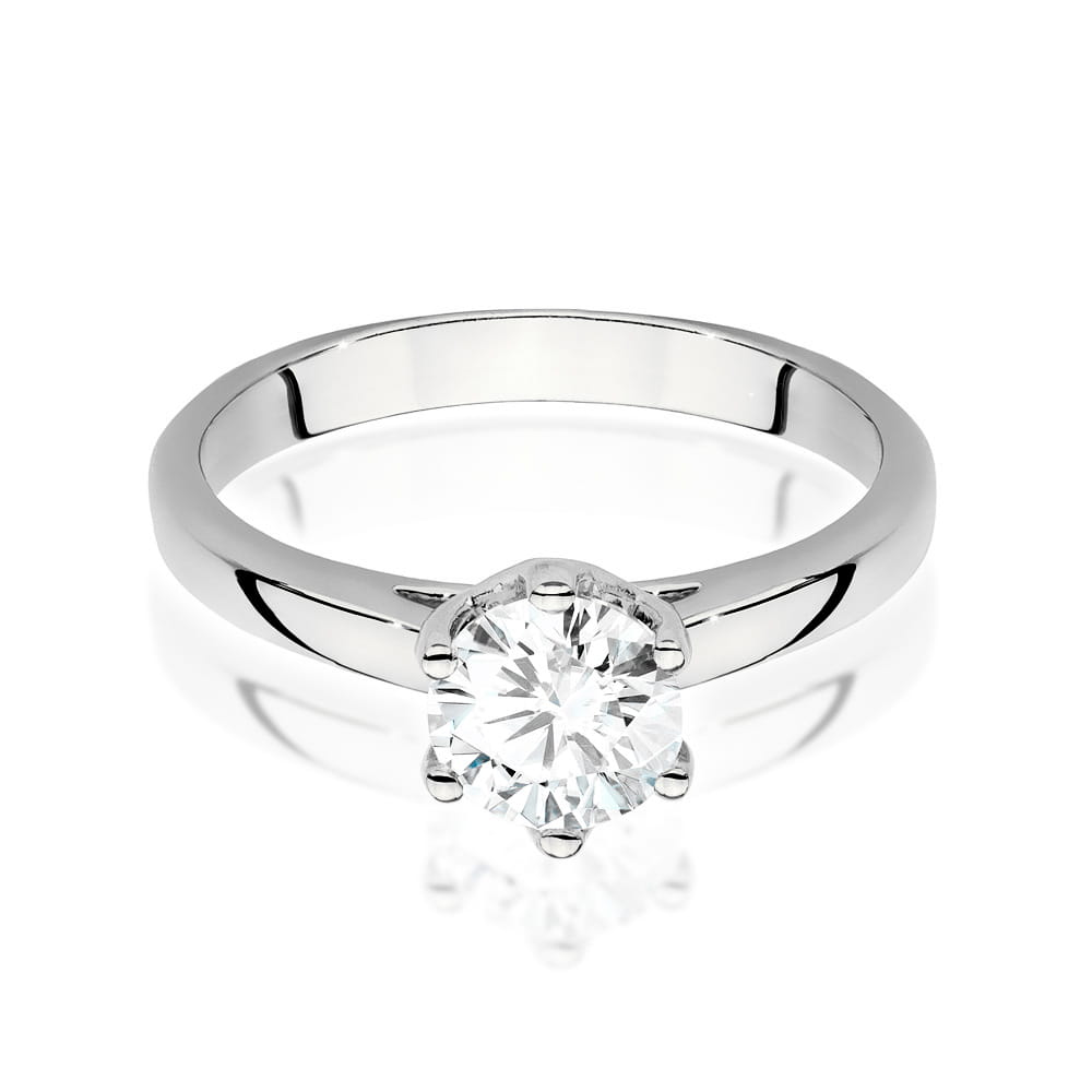 Inel Aur 9K cu Diamant Natural 1.00 ct