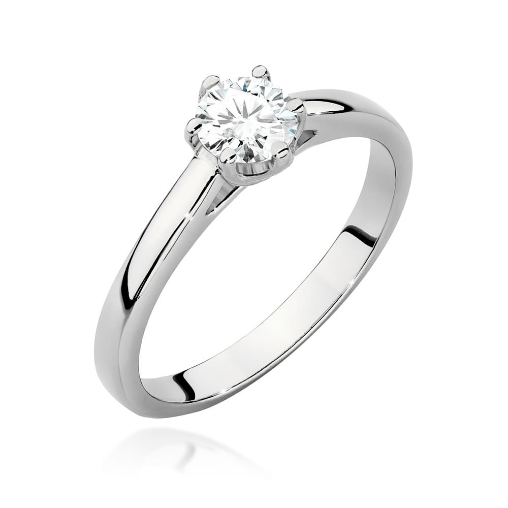 Inel Aur 9K cu Diamant de Laborator 0.40 ct
