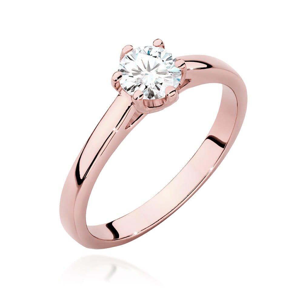 Inel Aur 14K cu Diamante de Laborator 0.50 ct