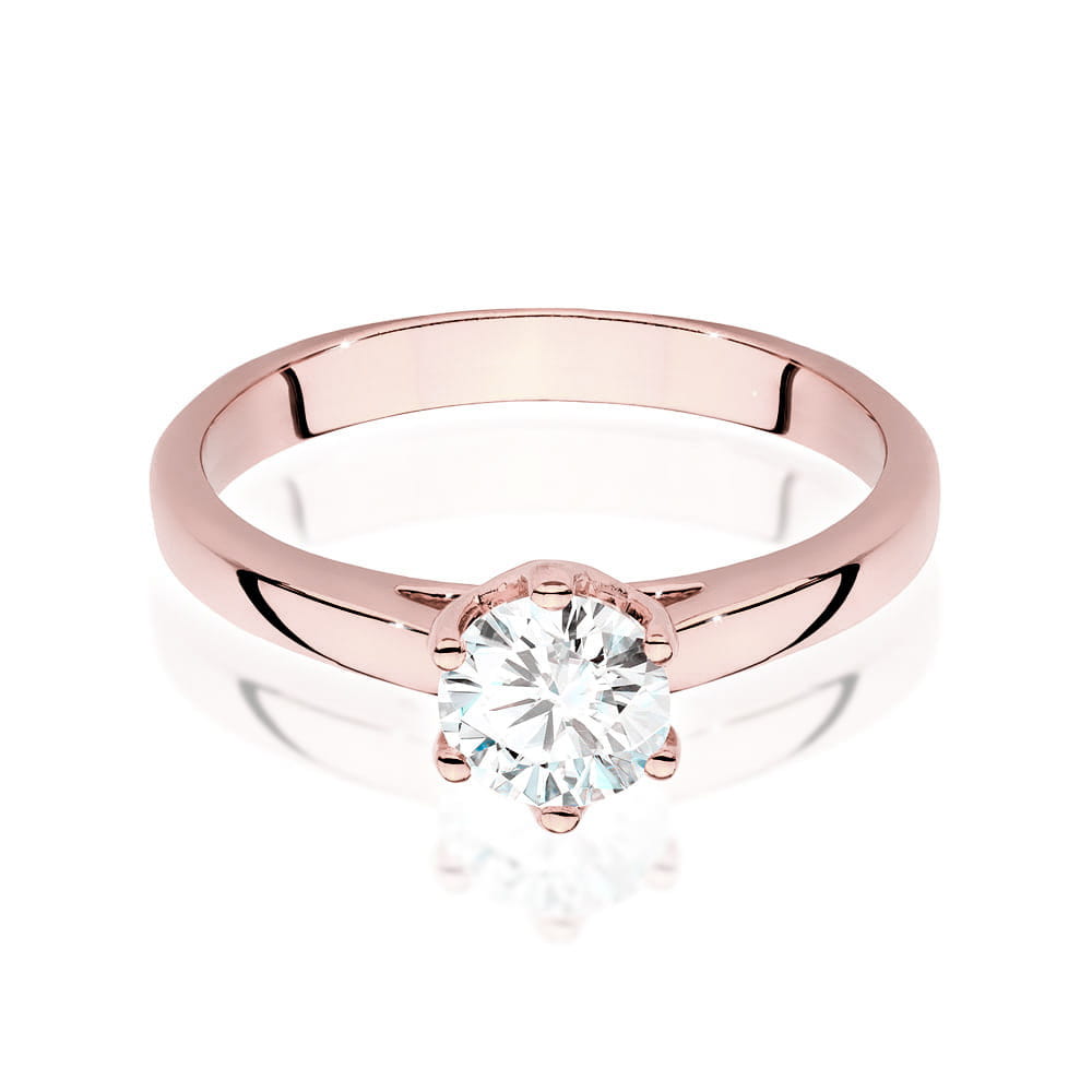 Inel Aur 14K cu Diamante de Laborator 0.70 ct