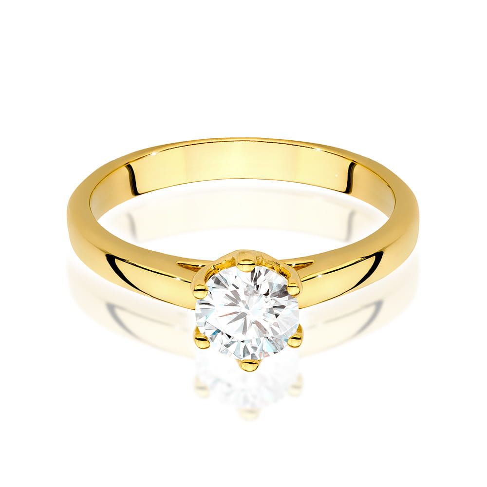 Inel Aur 14K cu Diamante de Laborator 0.70 ct