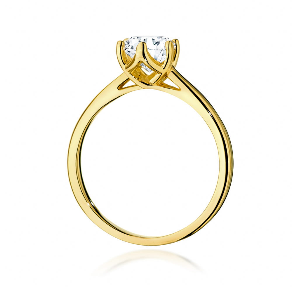 Inel Aur 14K cu Diamante de Laborator 1.00 ct