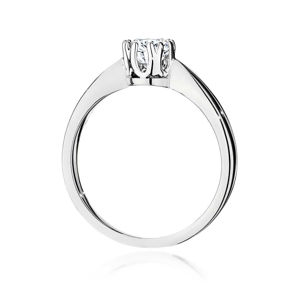 Inel Aur 9K cu Diamant Natural 0.40 ct
