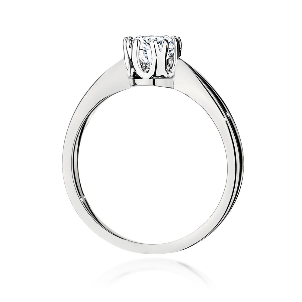 Inel Aur 9K cu Diamant Natural 0.50 ct