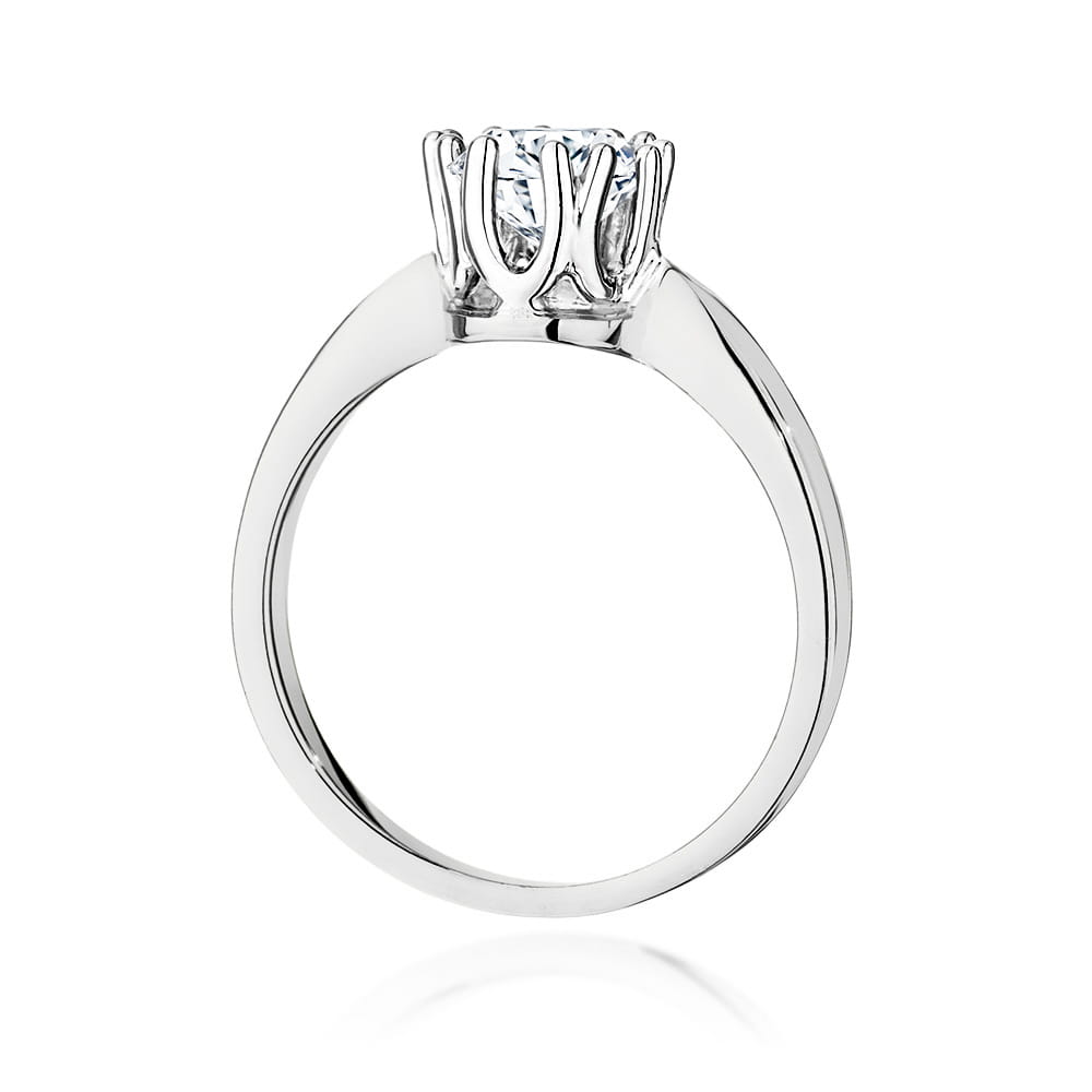 Inel Aur 9K cu Diamant Natural 0.70 ct