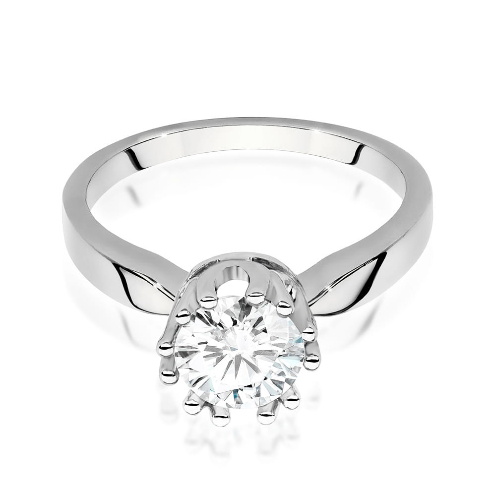 Inel Aur 9K cu Diamant Natural 1.00 ct
