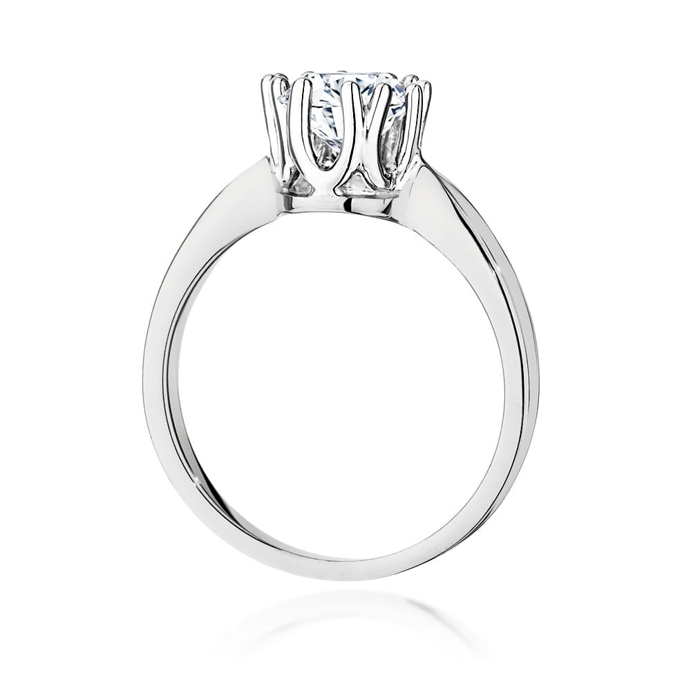 Inel Aur 9K cu Diamant Natural 1.00 ct