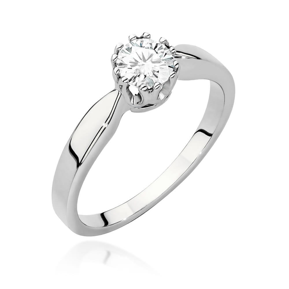 Inel Aur 9K cu Diamant de Laborator 0.40 ct