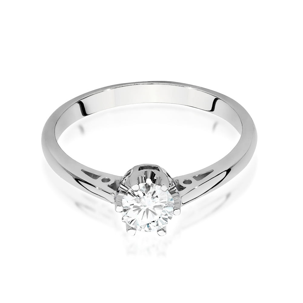 Inel Aur 9K cu Diamant Natural 0.40 ct